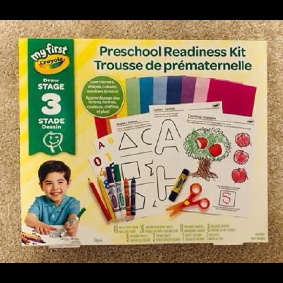 Crayola Preschool Readiness Kit Art Supplies